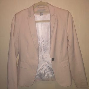 H&M nude blazer
